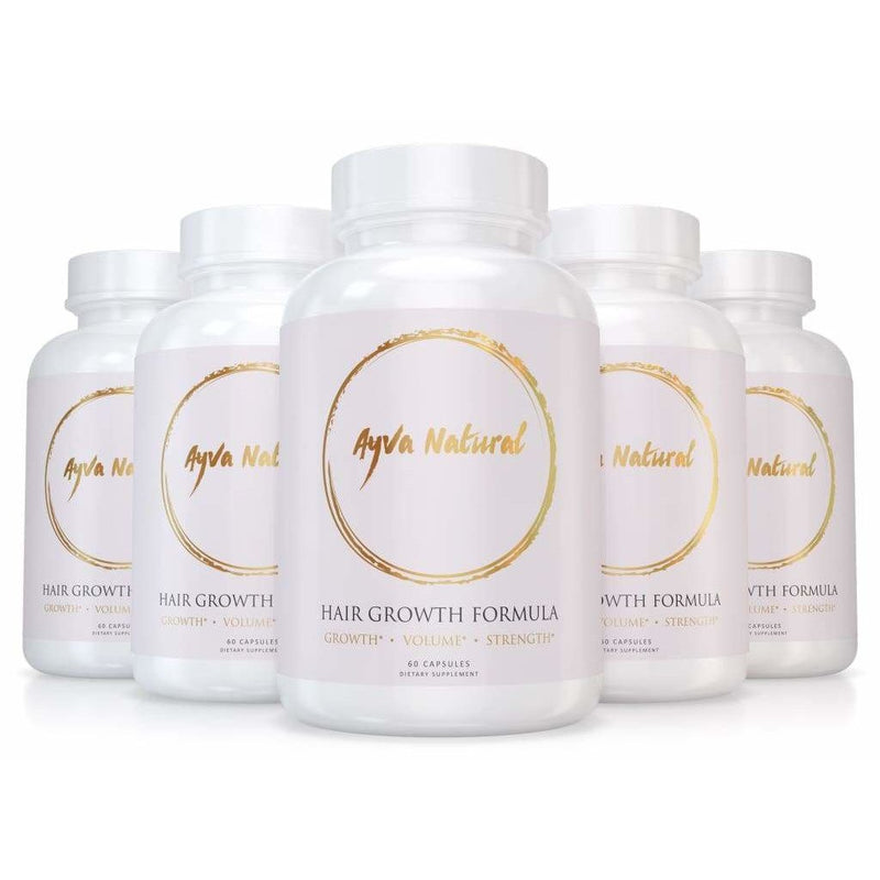 Hair Growth Vitamins - 6 Months Supply 50% Off Limited Time Hair